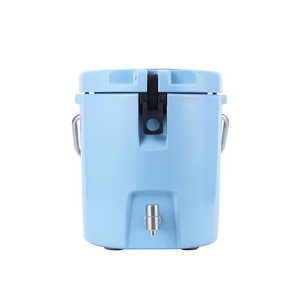 Pichet à <span class=keywords><strong>eau</strong></span> thermique 8L sans BPA avec distributeur refroidisseur rotatif portable <span class=keywords><strong>camping</strong></span> bureau conteneur commercial étanche pour canettes - Product Image 6