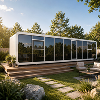 Prix d'usine Chine Maison Moderne Petite Maison 20/40ft Modulaire Apple House Apple Cabin pour Hôtel pour Ménage pour Commercial