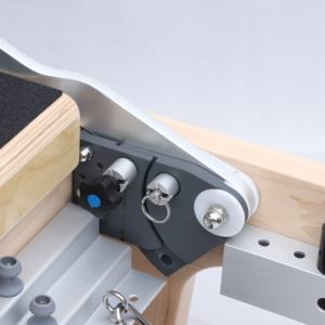 Reformer de Pilates Commercial Personnalisé avec Logo, en Bois d'Érable, Durable et Compact pour la Maison et la Salle de Sport - Product Image 3