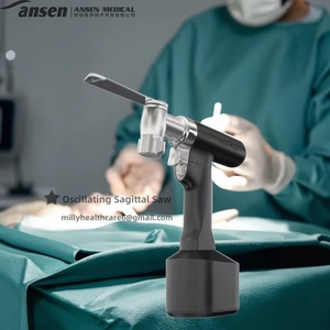 Outils électriques chirurgicaux Perceuse orthopédique alésage et élargissement de la cavité médullaire fémorale dans l'arthroplastie de la hanche - Product Image 2