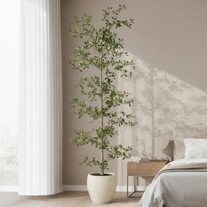 OH ARTS Albero Bonsai Artificiale 220CM, Ulivo Nero Finto, Pianta Artificiale in Seta Shady Lady per Esterni - Product Image 2