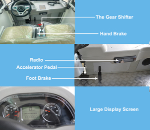 รถยนต์ไฟฟ้าสำหรับกอล์ฟทะเลทรายทัวร์รถท่องเที่ยวแบบซาฟารี - Product Image 6