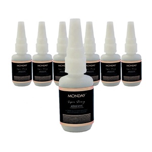 Colle Super Forte Professionnelle 20g Transparente 401 Cyanoacrylate pour Salons de Manucure, Construction, Marque Privée, Emballage <span class=keywords><strong>Cuir</strong></span>, Adhésif pour Faux Ongles - Product Image 1