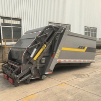Nouveau modèle de compacteur de déchets 5-50 CBM, transport efficace des bacs à ordures, personnalisable pour divers camions à ordures