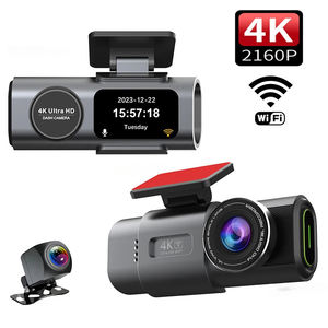 Enregistreur de conduite de voiture 4K avant et arrière DVR <span class=keywords><strong>Dashcam</strong></span> avec image de très haute qualité Caméra de tableau de bord avant 4K pour voitures - Product Image 2