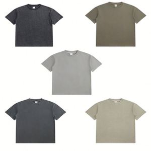 เสื้อยืดโอเวอร์ไซส์ทรงหลวม น้ำหนักมาก 280GSM พิมพ์ลายคุณภาพสูง สำหรับผู้ชาย ผ้าฝ้าย 100% เป็นมิตรต่อสิ่งแวดล้อม ป้องกันรอยยับ แห้งเร็ว - Product Image 2