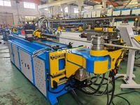 Machine de cintrage de tubes CNC 4 axes hydraulique automatique avec affichage de simulation 3D, commande PLC, pour tubes en alliage d'aluminium et acier inoxydable