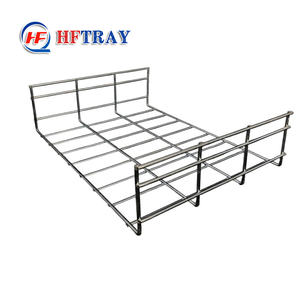 Système de support de suspension en fil d'acier inoxydable industriel de haute qualité, résistant à la corrosion, largeur de 200 mm, grille de câbles en fil métallique - Product Image 1