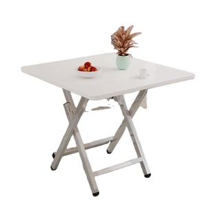 All'ingrosso leggero comodo legno blu tavoli pieghevoli quadrati e sedia pieghevole tavolo da pranzo per mobili per la casa - Product Image 3