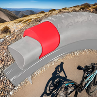 Pneus de VTT tout-terrain Tannus Armour avec protection anti-crevaison, semi-mousse, protection de chambre à air 13 mm, anti-crevaison, doublure de vélo