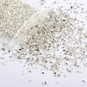 Pierres artificielles en verre doré broyé 20/40g, remplissage en résine pour artisanat DIY, décorations pour nail art, remplissages pour fabrication de bijoux en résine UV faits à la main - Product Image 3