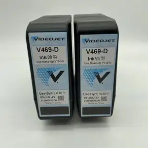 본래 Videojet 잉크 Videojet V469-D 잉크 카트리지