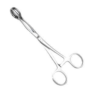 Stainless steel medical tongue forceps, dental examination tongue <b>pullers</b>, clamps, dental instruments, tongue forceps - Product Image 4