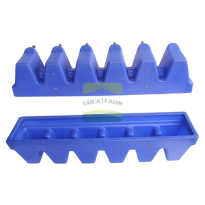 Cubo de succión de pezones múltiples para terneros y corderos, alimentador de leche de plástico duradero, equipo de alimentación de ganado para granja lechera - Product Image 1