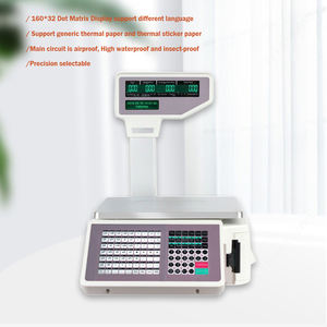 바코드 라벨 프린터가있는 30kg TMC 스케일 전자 벤치 체크 바이거 1g 정확도 OEM 맞춤형 계량 스케일 - Product Image 6