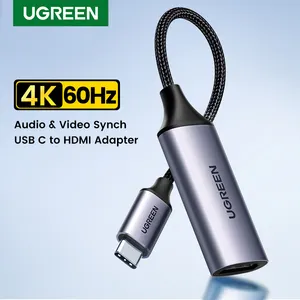 UGREEN USB Type C to HDTV Cable 4K for TV DAC USB C HDTV Adapter For PC Xiaomi MacBook Pro Air iPadPro Samsung Galaxy HDTV Cable