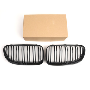 Calandre double ligne BMW noir brillant pour coupé E92 2010-2014, pare-chocs en plastique ABS, pièce de rechange, numéro de pièce 51137254967 - Product Image 4
