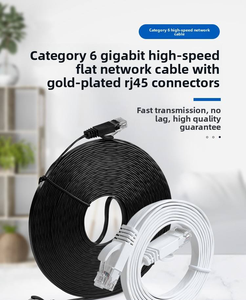 <span class=keywords><strong>สาย</strong></span>แพทช์แลน Cat6a UTP สีขาว ขนาด 26awg พร้อมหัวต่อ RJ45 แบบ Snagless ความเร็วสูง 1000Mbps สำหรับใช้งานในบ้านและสำนักงาน - Product Image 2