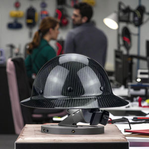 CE EN 397 탄소 섬유 건설 헬멧 보안 보호 유리 섬유 안전 하드 모자 - Product Image 1