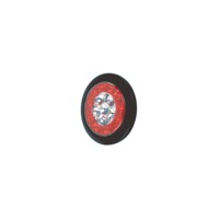 Nouveau Feu Arrière LED Rond de 4 Pouces pour Camion et Remorque, OEM ODM, à Montage sur Bride, avec Fonctions Stop, Clignotant et Réflecteur, Conforme SAE DOT IP67