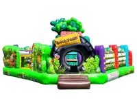 Parc d'attractions pour enfants Jeux de défi amusants Jumper combo gonflable pour tout-petits à vendre