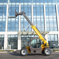 3,5 Tonnen Nennlast Dieselbetriebener Kompakt-Teleskoplader für Landwirtschaft und Bau mit 7m Maximaler Hubhöhe 735 Teleskopstapler