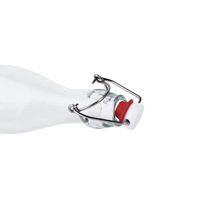 La bouteille <span class=keywords><strong>à</strong></span> couvercle rabattable en verre transparent <span class=keywords><strong>de</strong></span> haute qualité assure la fraîcheur hermétique <span class=keywords><strong>de</strong></span> vos marchandises - Product Image 5