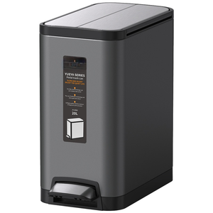 Fabricante Sala de estar Hogar Cocina de gran capacidad Baño Touchpad de pie Ecológico Desodorante prensado Tapa <span class=keywords><strong>Basura</strong></span> - Product Image 1