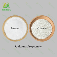 Propionate de Calcium E282 en Poudre/Granulés CAS4075-81-4 Qualité Alimentaire Casher Halal Inhibiteur de Molds pour Aliments à Base de Soja et Aliments pour Animaux 25kg/sac