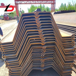 Pilotes de Acero en Forma de Z PZ10 PZ12 AZ13 AZ14 SY390, Pilotes de Acero Entrelazados Laminados en Caliente - Product Image 6