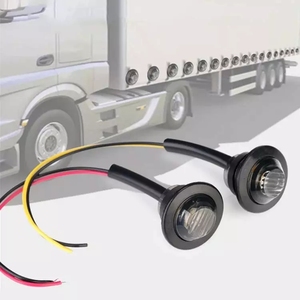 Ámbar rojo 12V 24V 3/4 "sellado Led camión remolque autobús camión marcador lateral lámpara de liquidación caravana luz externa para camión <span class=keywords><strong>Volvo</strong></span> - Product Image 2