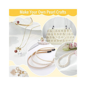 DIY Jewelry <b>Set</b> Pearl CCB <b>Beads</b> 24 Compartment For Bracelet Making With Star Heart Crown Shapes - Product Image 5