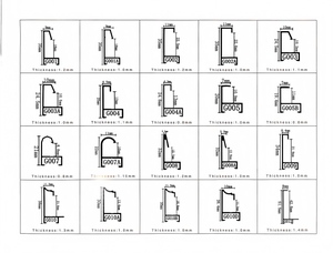 Customized <strong>Multi</strong> Size Colored Aluminum Alloy Metal <strong>Photo</strong> <strong>Frame</strong> Home Decoration Aluminum <strong>Picture</strong> Poster <strong>Frame</strong> - Product Image 6