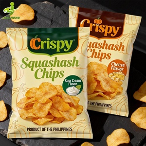 Sachets d'emballage alimentaire personnalisés imprimés pour snacks, pochettes souples vides en plastique, aluminium et Mylar pour chips de pommes de terre et bananes - Product Image 3