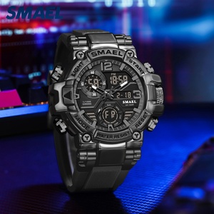 SMAEL 8110 Vente en gros Chronographe Reloj Montre-bracelet numérique LED pour hommes, montre sportive, horloge numérique pour hommes, montre électronique pour hommes, cadeau - Product Image 2
