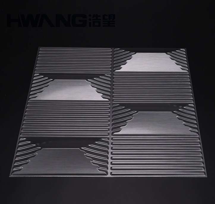 Wholesale 3D PVC Wall Panel, Geometric Brushed Finish, Stock Sizes ...