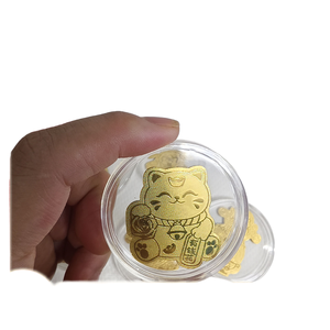 สติ๊กเกอร์ติดโทรศัพท์มือถือสีทองเพื่อดึงดูดความมั่งคั่งอย่างฉับพลัน แมวนำโชค กำ<span class=keywords><strong>ลัง</strong></span>มาจากทุกทิศทาง เงินทันที T - Product Image 1