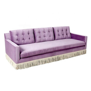 Canapé modulaire en velours à franges HDC Luxury Designer Furniture <span class=keywords><strong>Piaf</strong></span> pour une utilisation haut de gamme dans les maisons et les villas - Product Image 2