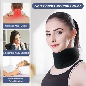 Soporte de cuello personalizado Espuma suave Collar cervical Soporte de cuello para aliviar la presión