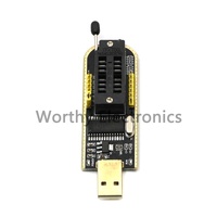Programador de enrutamiento de placa base USB, alta calidad, LCD BIOS/FLASH/24/25 quemador para quemar CH341A