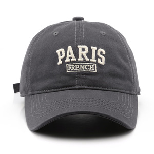 Casquette <span class=keywords><strong>de</strong></span> baseball unisexe Bottcoola <span class=keywords><strong>PARIS</strong></span> Design, printemps-automne, personnalisée, avec lettres brodées, 6 panneaux, pour les sports <span class=keywords><strong>de</strong></span> plein air - Product Image 2