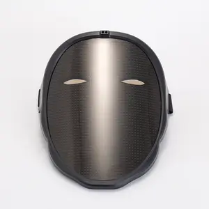 ハロウィーンのクリスマスのためのLedマスクパーティーRgbアプリ動的静的ディスプレイ充電式Ledマスク