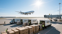 BOX Fret aérien le moins cher DDP logistique Ali UPS DHL Express Agent d'expédition de la Chine vers l'Europe EU GB UK USA Canada Espagne