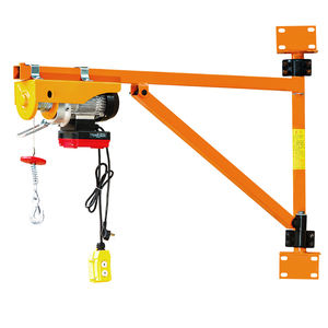 छोटे स्थानों के लिए 200 किलोग्राम की दीवार घुड़सवार स्लीविंग जीब क्रेन इलेक्ट्रिक मिनी क्रेन - Product Image 1