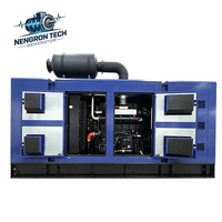 Groupe électrogène diesel super silencieux avec moteur Weichai 500 kVA, panneau de commande intelligent pour centre commercial, alimentation ininterrompue