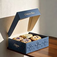 Boîtes d'emballage pour boulangerie écologiques et biodégradables personnalisées pour les beignets, les gâteaux, les biscuits, les tartes, les desserts, les pains, les beignets, le pain HONPAK