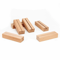 Base de madera multifunción personalizable, soporte para trofeos, marco de fotos, exhibición de tarjetas de comercio, artesanías de madera, cajas de madera, carteles de pared
