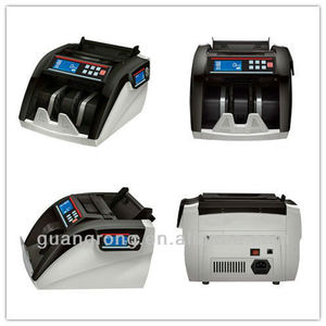 Compteur de billets professionnel 5800D UV/MG avec écran LCD, tri automatique, comptage multi-devises, détecteur de faux billets USD/EUR/IQD/TRY haute performance - Product Image 6