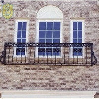 Étagère à fleurs en fer forgé, support suspendu, balcon, fenêtre, cadre suspendu, balustrade, crochet en fer forgé
