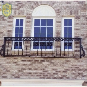 Balcony Hanging Flower Pot Rack Hanging Window Along the Hanging Frame Hanging <strong>Railing</strong> Wrought Iron Hook Flower Shelf - Product Image 1